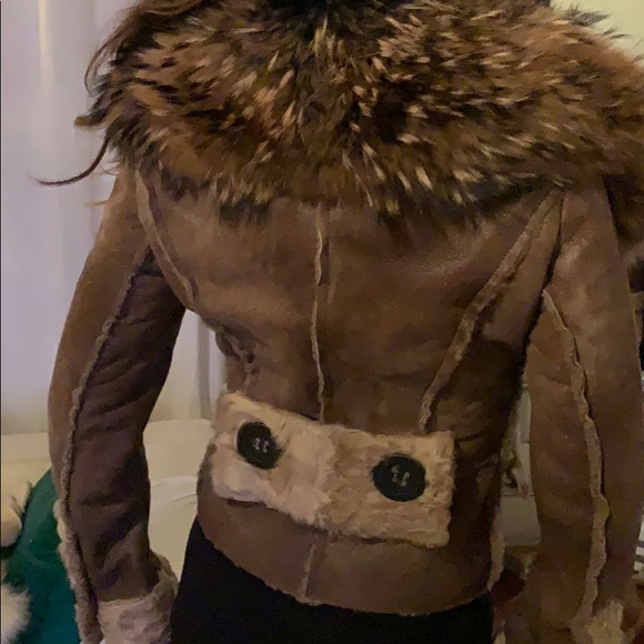 Shearling Coat Purchased in Milan Italy 🇮🇹 - Picture 3 of 8